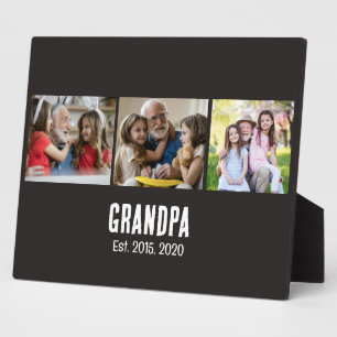 Placa Expositora Abuelo estableció la foto 3 de escritura grunge ne
