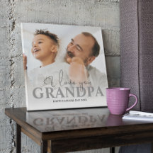 Abuelo fotográfico personalizado