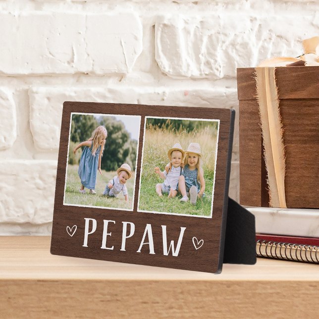 Placa Expositora Abuelo ruso de fotografía de dos personas (Subido por el creador)