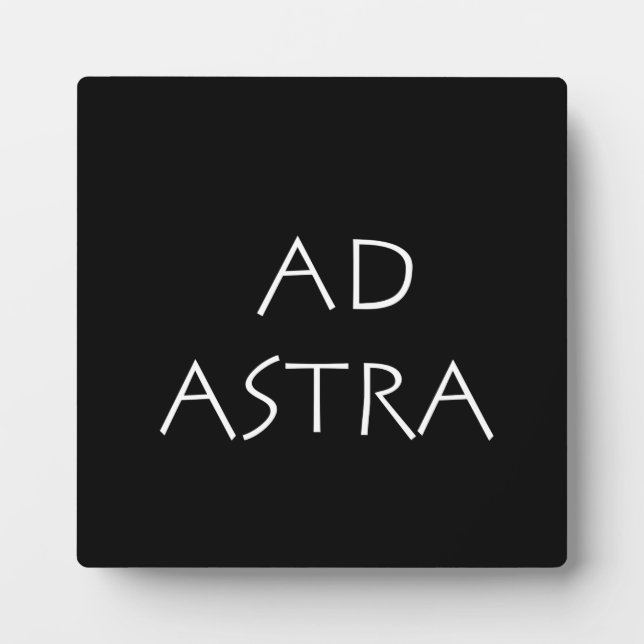 Placa Expositora Ad astra (Frente)