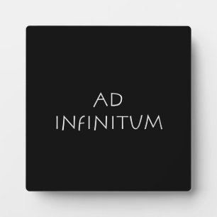 Placa Expositora Ad infinitum
