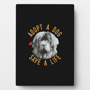 Placa Expositora Adoptar Un Perro Salvar Una Vida Rescatando A Terr