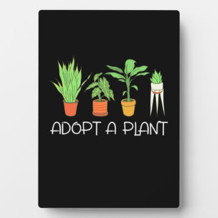 Placa Expositora Adoptar Una Planta