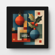 Adorno de Navidad Moderno de Mitad de Siglo