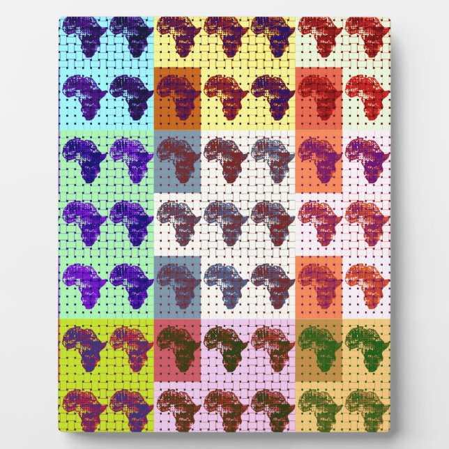 Placa Expositora Africas (Frente)