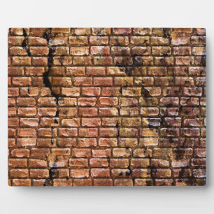 Placa Expositora Aged Brick Wall Textured