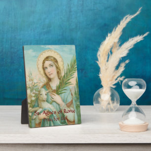 Placa Expositora Agnés de Roma (MH 01) 5"x7"