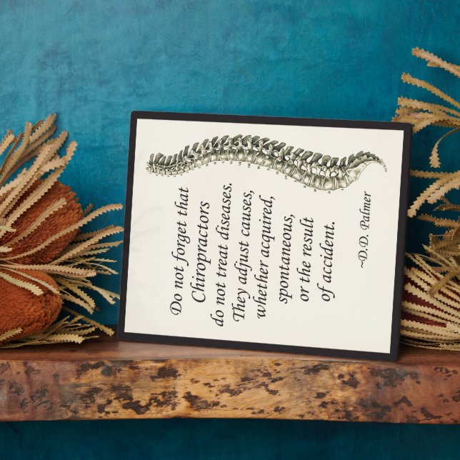 Placa Expositora Ajuste quiropráctico Cotización de la palmilla (Lado)