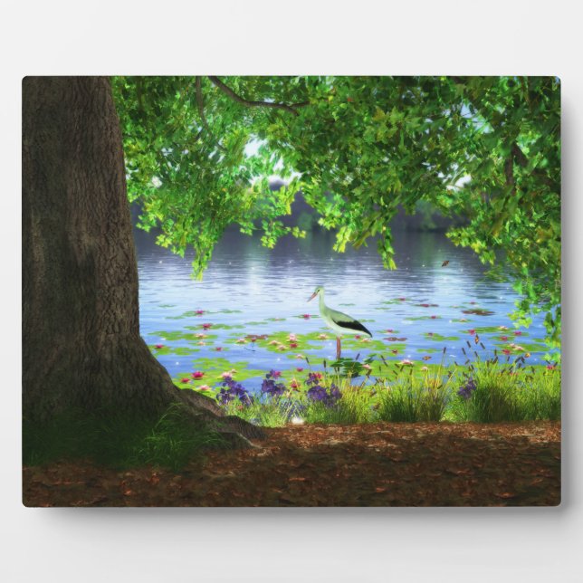 Placa Expositora Al lado de la Plaque de Agua Fija (Frente)