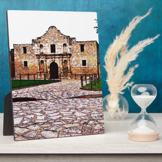 Placa Expositora Álamo 8x10 con caballete (Lado)