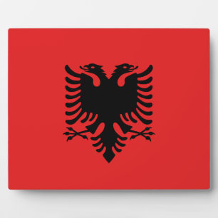 Placa Expositora Aldeas de bandera de Albania