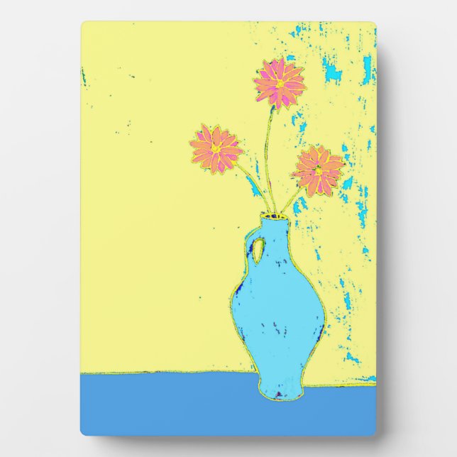 Placa Expositora Alegría del color (Frente)