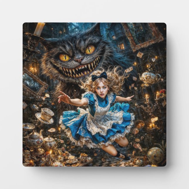 Placa Expositora Alice: Down the Hole (Frente)