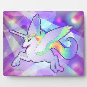 Placa Expositora Alicornio arcoiris