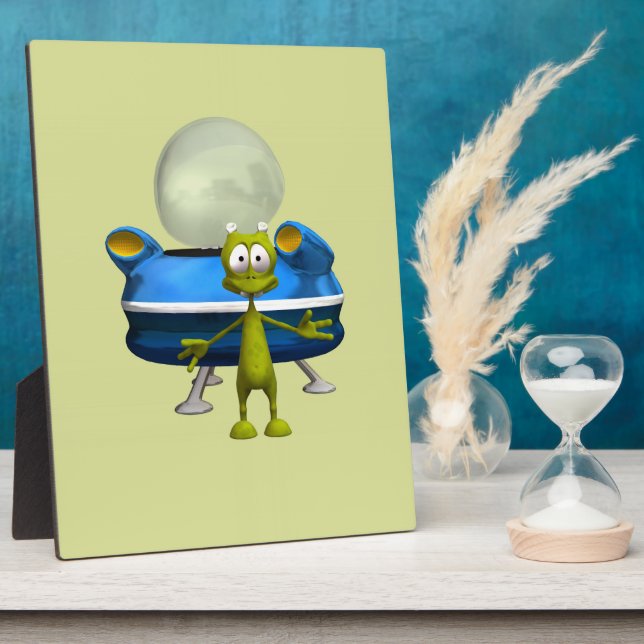 Placa Expositora Alien amigable (Lado)