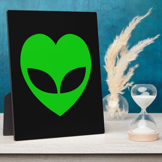 Placa Expositora Alien Love Heart (Lado)