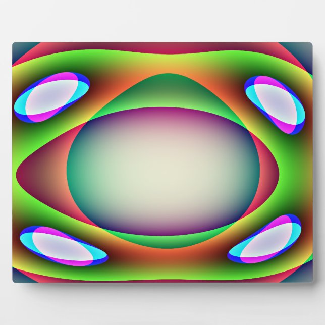 Placa Expositora Alien Spaceship Plaque (Frente)