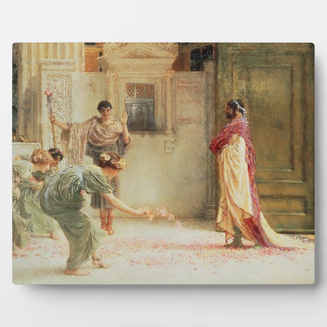 Placa Expositora Alma-Tadema | Caracalla: AD 211, 1902 (Frente)