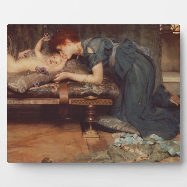 Placa Expositora Alma-Tadema | Un paraíso terrenal, 1891 (Frente)
