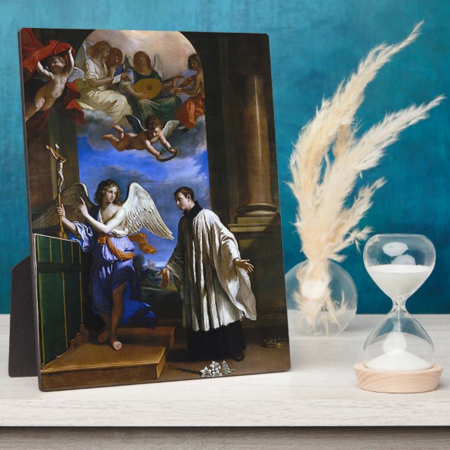 Placa Expositora Aloysius de Gonzaga (Lado)