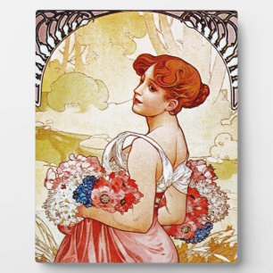 Placa Expositora Alphonse Mucha Summer