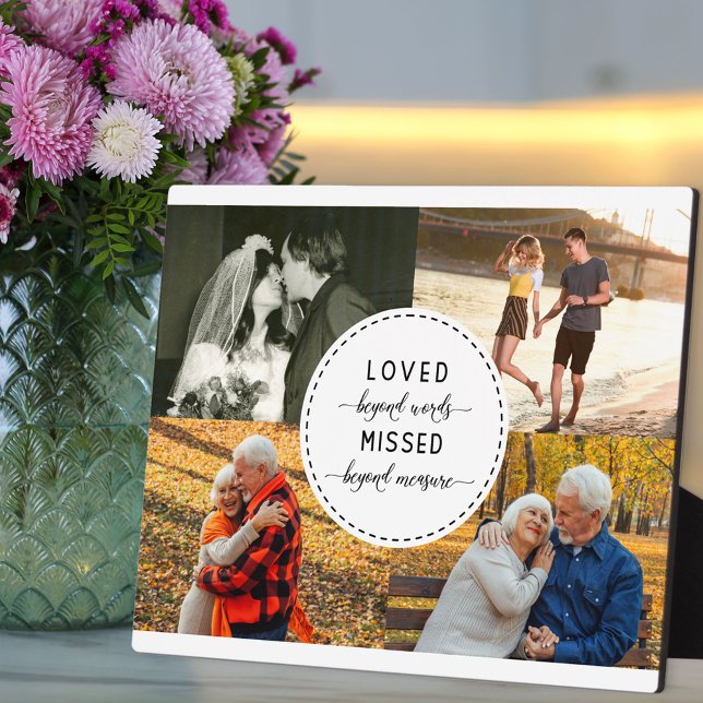 Placa Expositora Amado más allá del recuerdo de arena blanca foto (Subido por el creador)