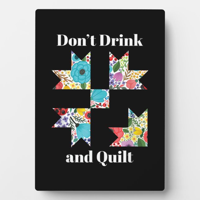 Placa Expositora Amantes de la cosida divertida (Frente)