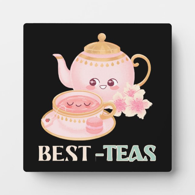 Placa Expositora Amantes del Té Mejor-Tés (Frente)