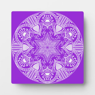 Placa Expositora Amethyst Mandala