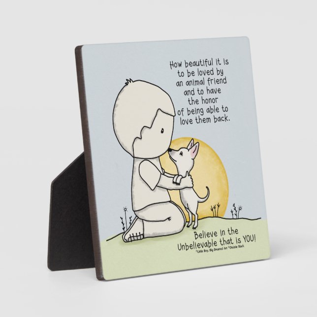 Placa Expositora Amigos de los animales (Anverso)