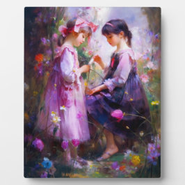 Placa Expositora Amigos y Flores 2