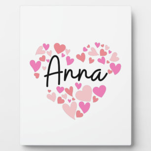 Placa Expositora Amo a Anna