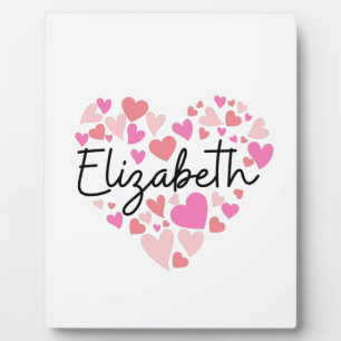 Placa Expositora Amo a Elizabeth