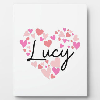 Placa Expositora Amo a Lucy