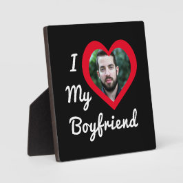 Placa Expositora Amo a mi novio Bae Foto personalizada personalizad