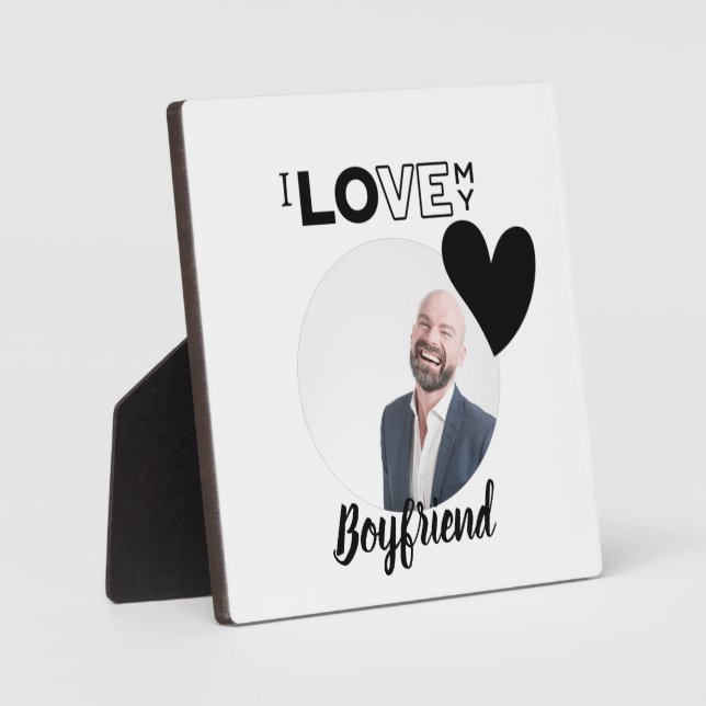 Placa Expositora Amo a mi novio, esposo y abuelo (Anverso)