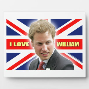 Placa Expositora Amo a William