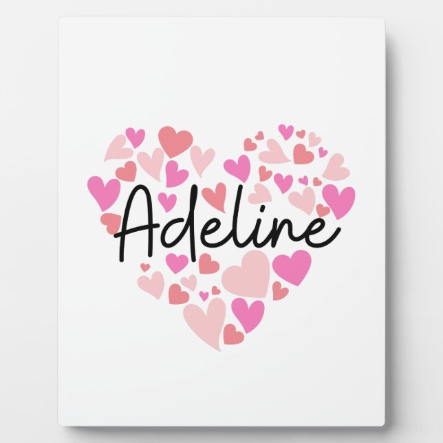 Placa Expositora Amo Adeline (Frente)