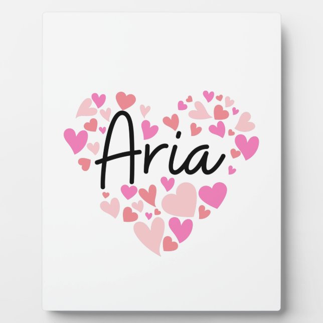 Placa Expositora Amo Aria (Frente)