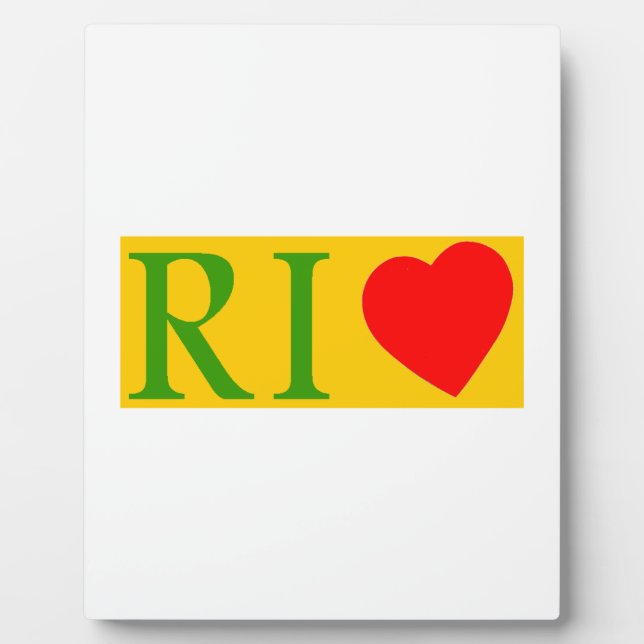 Placa Expositora Amo de Río de Janeiro (Frente)