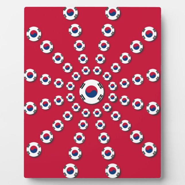 Placa Expositora Amo el Rojo (Frente)