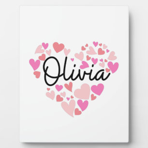 Placa Expositora Amo Olivia