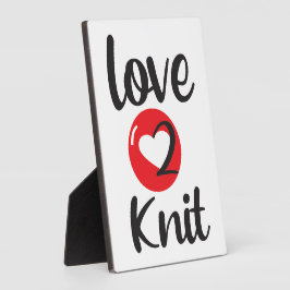 Placa Expositora Amor 2 Knit