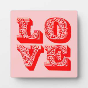 Placa Expositora AMOR al cuadrado