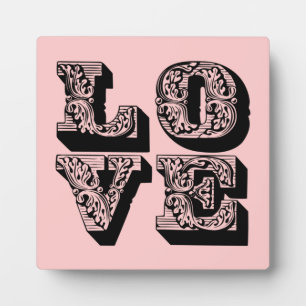 Placa Expositora AMOR al cuadrado