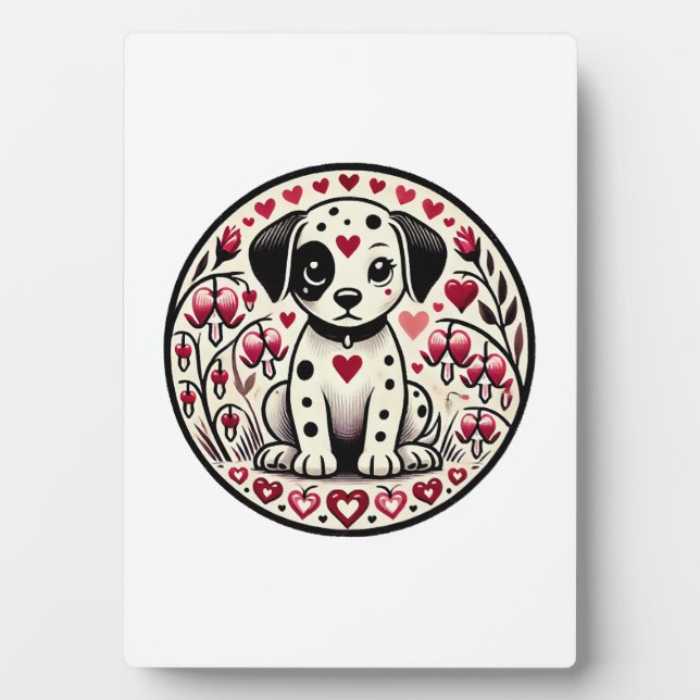 Placa Expositora Amor Dalmata (Frente)