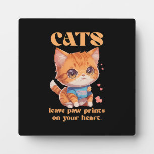 Placa Expositora amor de gatito lindo