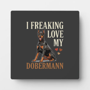 Placa Expositora Amor Dobermann Amante Perros