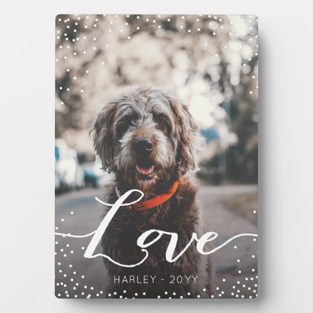 Placa Expositora Amor personalizado (Frente)