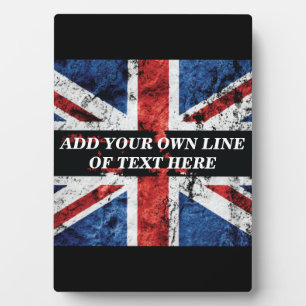 Placa Expositora Añadir el texto en el Cojín decorativo de la bande